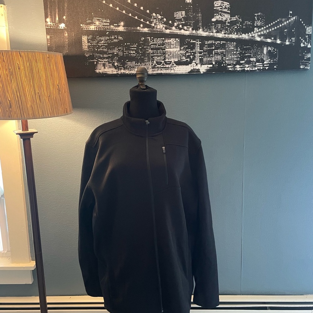 Izod Black Full-Zip Men’s Jacket